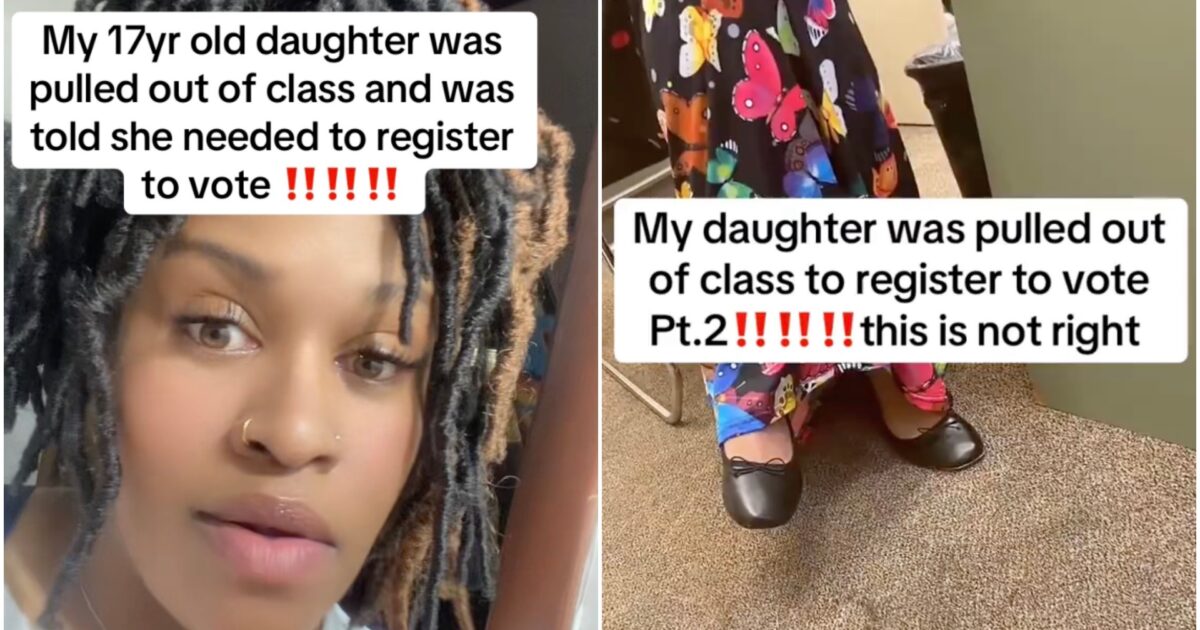 Outraged Trump-Supporting Mom Confronts and Blasts School for Forcing 17-Year-Old to Register to Vote Democrat Without Her Consent, Claiming Trump Win Would ‘Doom Black People’!