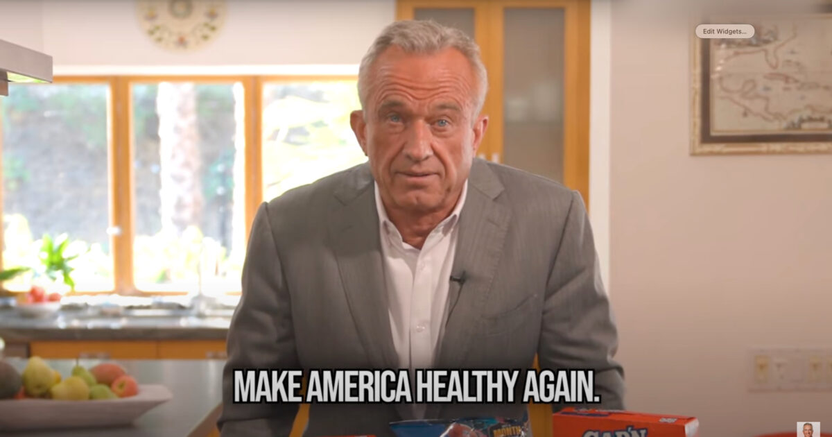 Is the Government Colluding with Big Food to Make Us Sick? RFK Jr. Sounds the Alarm! OUTSTANDING VIDEO!