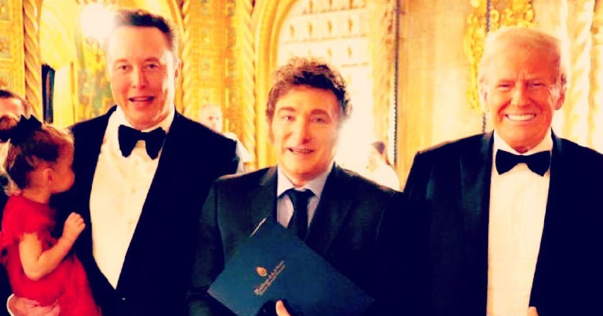 MILEI GOES TO MAR-A-LAGO: Argentine President Joins Trump and Musk at America-First Policy Gala – Will Reportedly Pull out From Paris Climate Accord (VIDEOS)